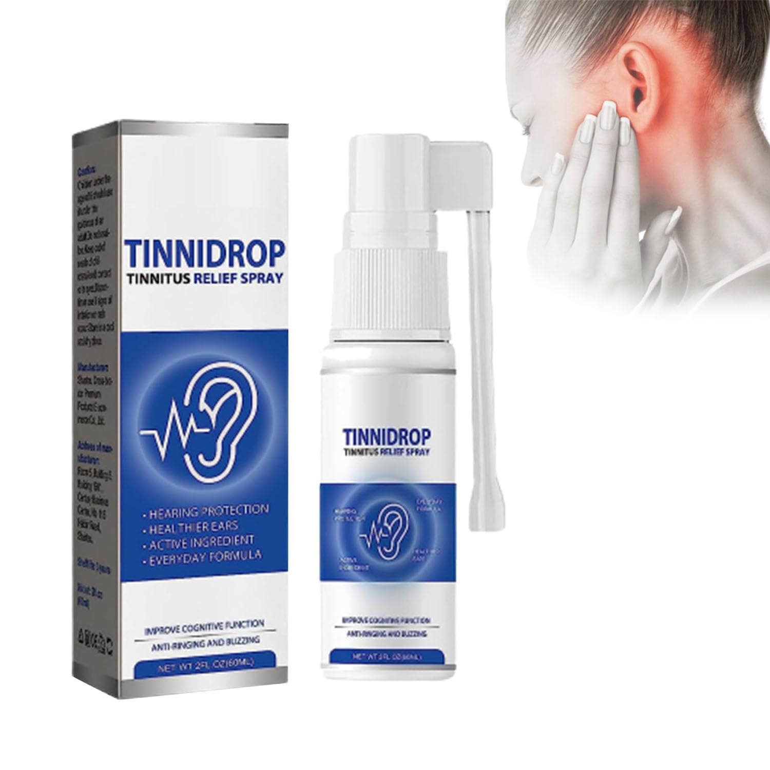 Tinnidrop Spray Limpiador De Oido
